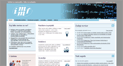 Desktop Screenshot of imfm.si