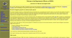 Desktop Screenshot of fizika.imfm.si